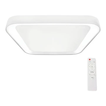 LED Reguliuojamas lubinis šviestuvas QUADRO LED/66W/230V 3000-6000K baltas + valdymo pultas