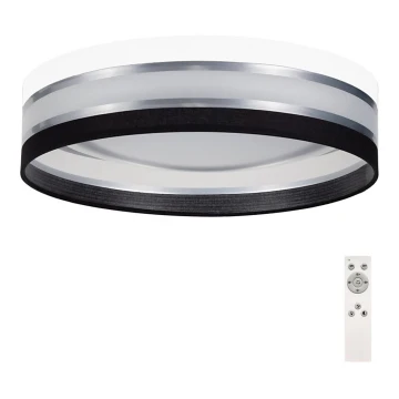 LED Reguliuojamas lubinis šviestuvas SMART CORAL LED/24W/230V juodas/baltas + valdymo pultas