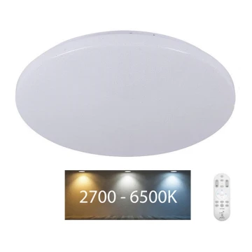 LED Reguliuojamas lubinis šviestuvas STAR LED/50W/230V 2700-6500K + valdymo pultas
