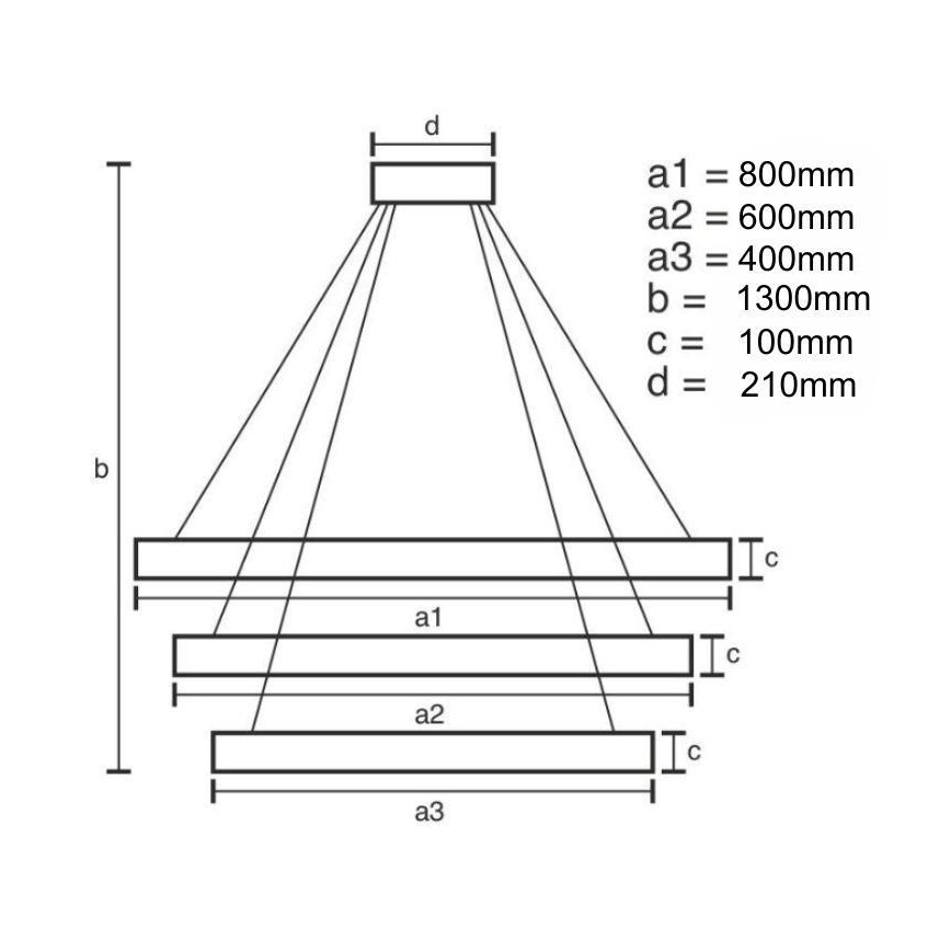 LED šviesos reguliavimas krištolas Sietynas ant stygos LED/115W/230V 3000-6500K chromas + nuotolinio valdymo pultas