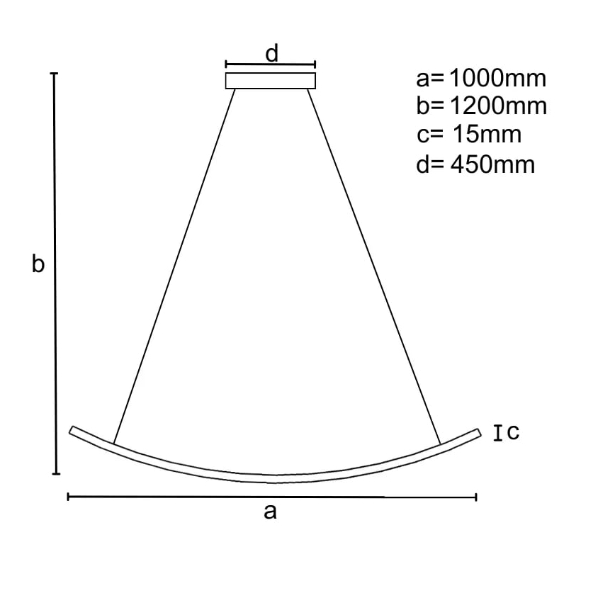 LED Reguliuojamas pakabinamas sietynas LED/70W/230V 3000-6500K + nuotolinio valdymo pultas