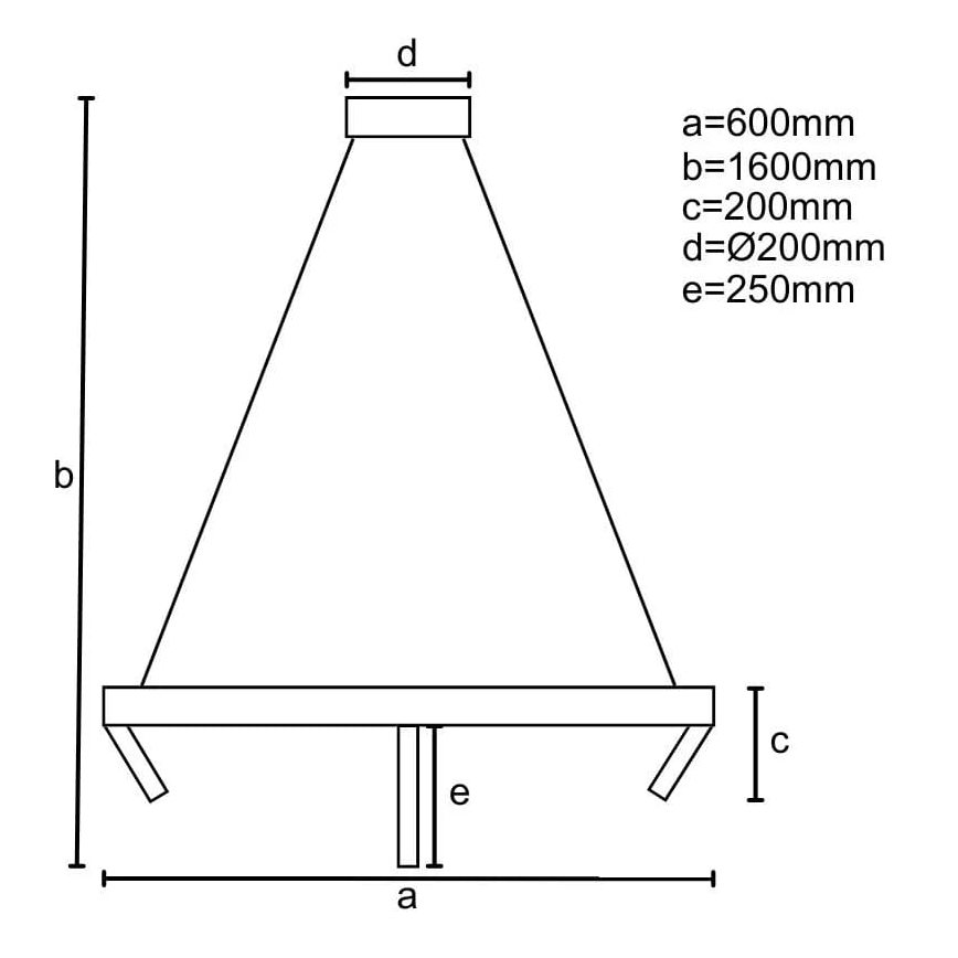 LED Reguliuojamas pakabinamas sietynas LED/85W/230V 3000-6500K + nuotolinio valdymo pultas