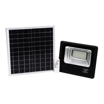 LED Reguliuojamas saulės energijos prožektorius LED/20W/6,4V 4000K IP65 + valdymo pultas