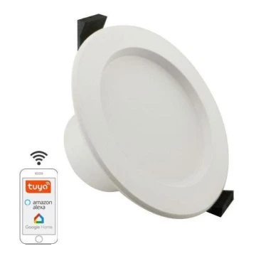 LED Reguliuojamas vonios apšvietimas LED/10W/230V 3000K-6500K Wi-Fi Tuya IP44