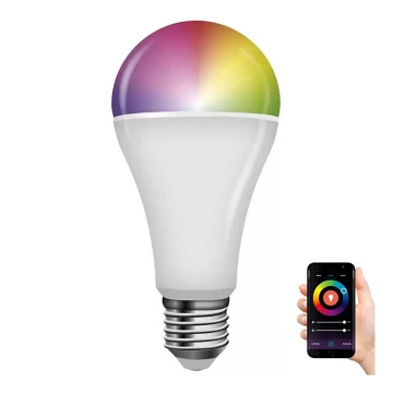 LED RGB pritemdoma elektros lemputė GoSmart A65 E27/14W/230V 2700-6500K Wi-Fi Tuya