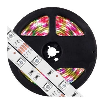 LED RGB pritemdoma  juosta 5m LED/14,4W/12V IP54