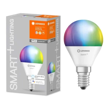 LED RGB Pritemdoma lemputė SMART + E14/5W/230V 2700K-6500K - Ledvance