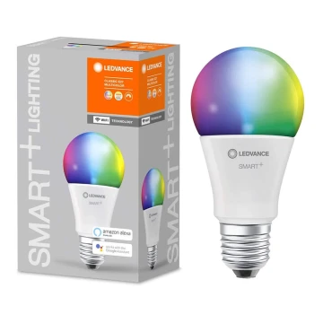 LED RGB Pritemdoma lemputė SMART + E27 /9W/230V 2700K-6500K - Ledvance