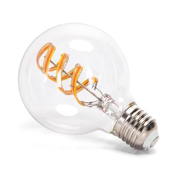 LED RGBW Elektros lemputė FILAMENT G80 E27/4,9W/230V 2700K - Aigostar