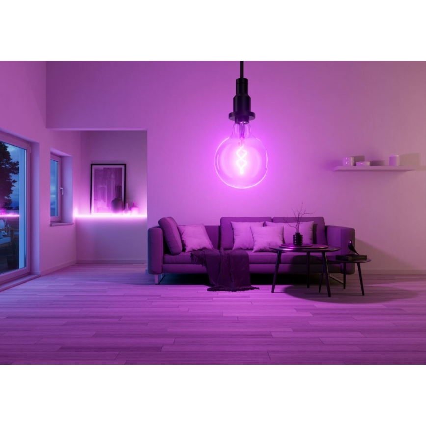 LED RGBW Pritemdoma lemputė SMART+ FILAMENT E27/4,8W/230V 2700-6500K Wi-Fi - Ledvance