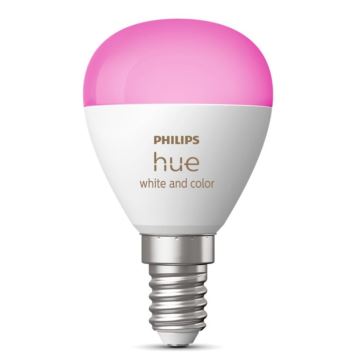 LED RGBW Reguliuojama lemputė Philips Hue White And Color Ambiance P45 E14/5,1W/230V 2000-6500K