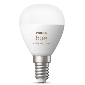 LED RGBW Reguliuojama lemputė Philips Hue White And Color Ambiance P45 E14/5,1W/230V 2000-6500K