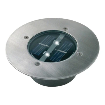 LED Saulės energijos prožektorius su jutiklliu LED/0,12W/2xAAA IP67 nerūdijantis žiedai