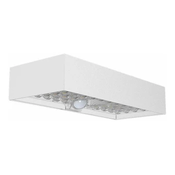 LED saulės energijos sieninis šviestuvas su jutikliu LED/6W/3,7V IP65 4000K balta