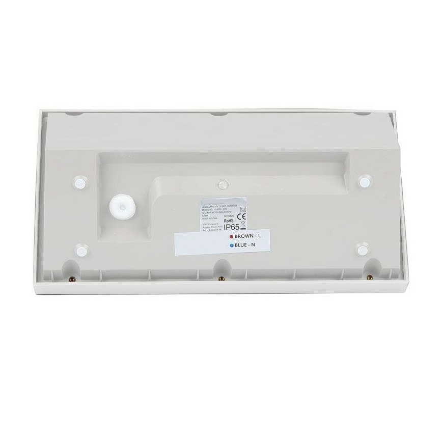 LED Sieninis lauko šviestuvas LED/20W/230V 4000K IP65 baltas