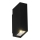 LED Sieninis lauko šviestuvas ORLEAN 2xLED/2,5W/230V juodas IP54
