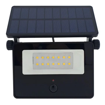 LED Solar lauko Prožektoriaus šviestuvas su jutikliu LED/5W/3,7V 4200K IP44