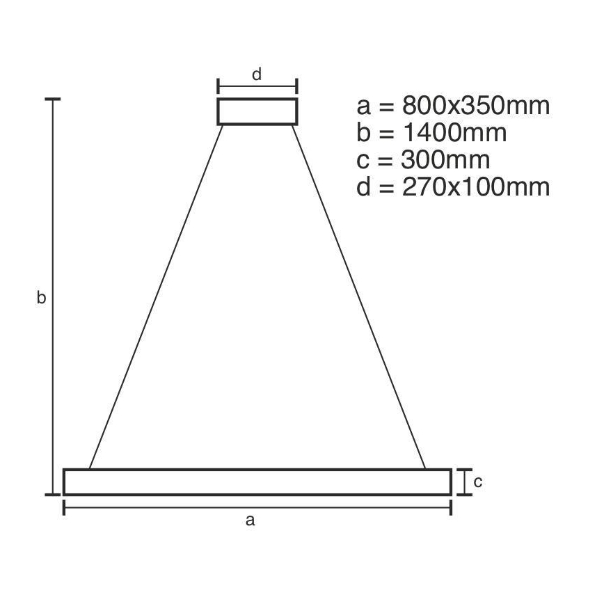 LED šviesos reguliavimas krištolas Sietynas ant stygos LED/90W/230V 3000-6500K + nuotolinio valdymo pultas