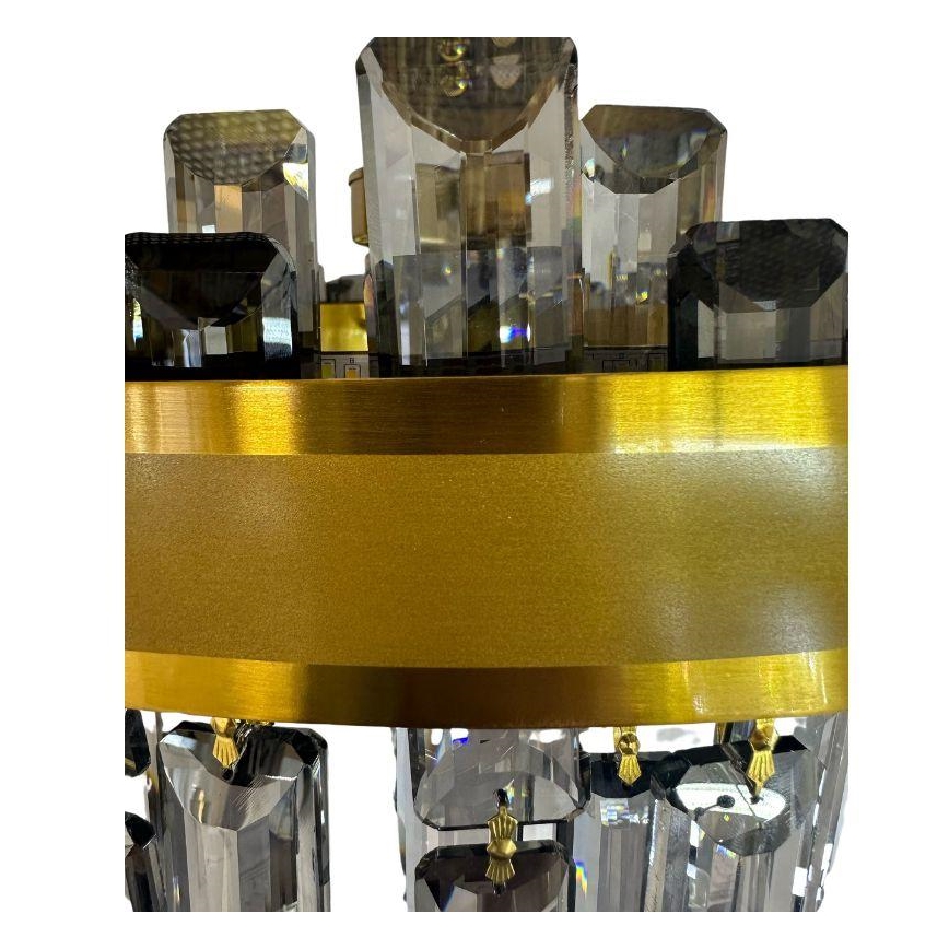 LED šviesos reguliavimas krištolas Sietynas on a pole LED/80W/230V 3000-6500K + nuotolinio valdymo pultas