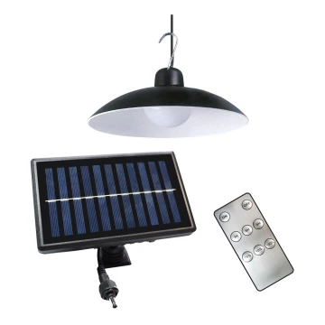 LED šviesos reguliavimas solar Pakabinamas šviestuvas su dusk jutiklis LED/6W/3,7V 800 mAh IP44 + nuotolinio valdymo pultas
