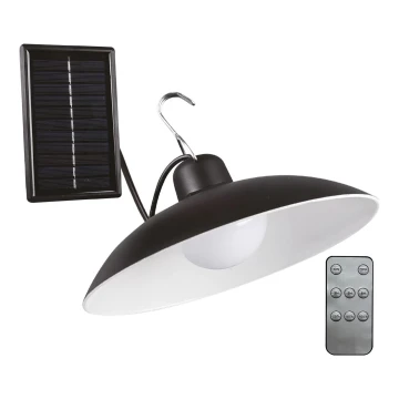 LED šviestuvas, įkraunamas saulės energija CELINA LED/1,8W/3,7V IP44 + nuotolinio valdymo pultas