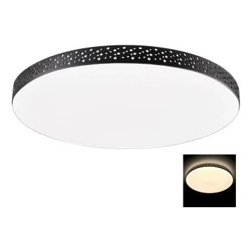 LED Vonios lubinis šviestuvas MOON LED/18W/230V black IP44