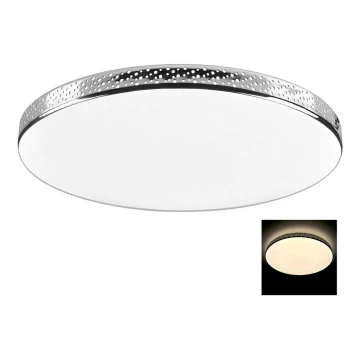 LED Vonios lubinis šviestuvas MOON LED/18W/230V chrome IP44