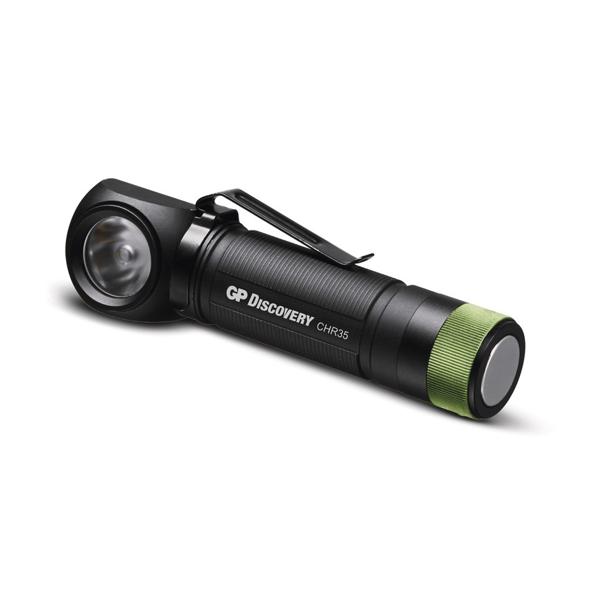 LED žibintas ant galvos GP DISCOVERY CHR35 LED / 3,7V / 2600mAh