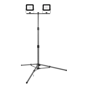 Ledvance - LED lauko prožektorius su laikikliu WORKLIGHT TRIPOD 2xLED/20W/230V 6500K IP65