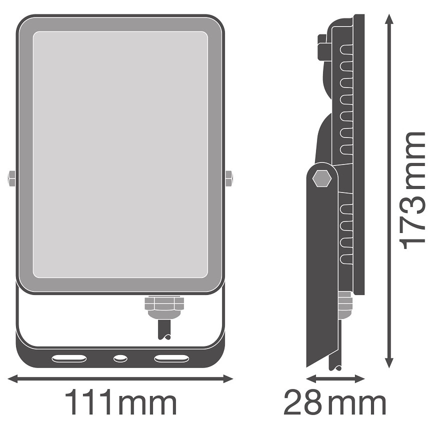 Ledvance – LED Lauko sieninis prožektorius FLOODLIGHT LED/20W/230V 4000K IP65