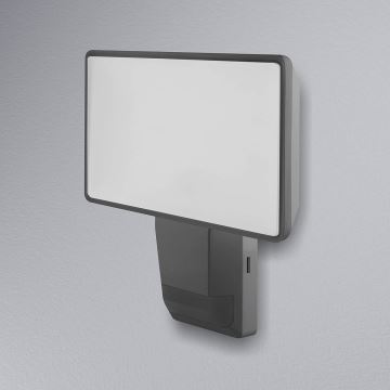 Ledvance - LED Lauko sieninis prožektorius su jutikliu  FLOOD LED/27W/230V IP55