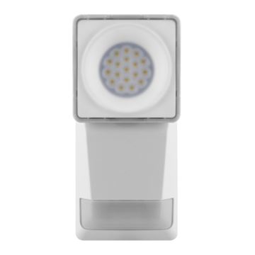 Ledvance - LED Lauko sieninis šviestuvas su jutikliu SPOT LED/8W/230V IP55 baltas