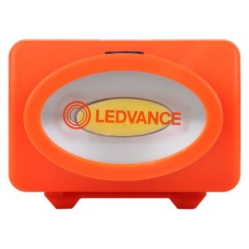Ledvance - LED pakraunamas žibintuvėlis ant galvos FLASHLIGHT LED/1,3W/5V 250mAh