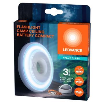 Ledvance - LED Reguliuojamas šviestuvas FLASHLIGHT CAMP LED/2,2W/3xAAA