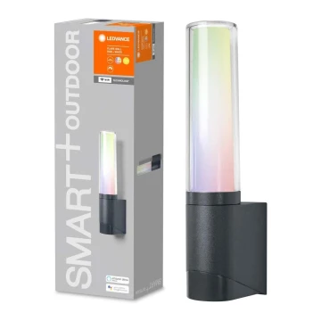 Ledvance - LED RGB lauko sieninis šviestuvas SMART + FLARE LED /7.5W/230V IP44 Wi-Fi