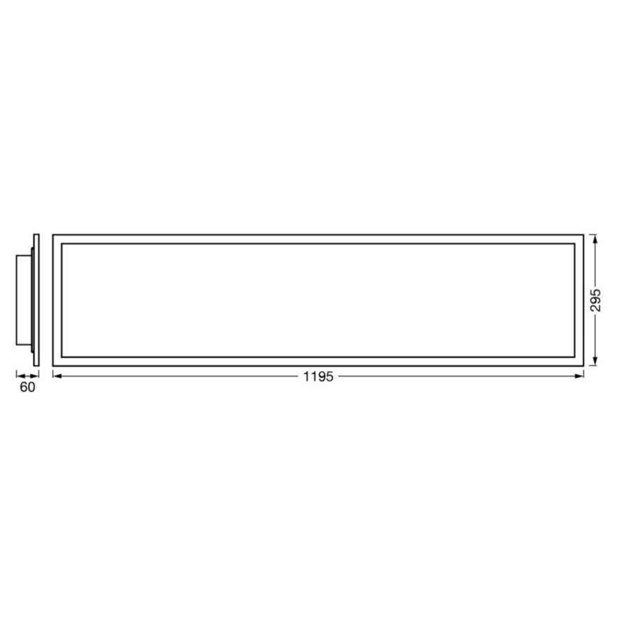 Ledvance - LED RGBW Pritemdomas lubinis šviestuvas SMART+ MAGIC LED/36W/230V 2700-6500K Wi-Fi + nuotolinio valdymo pultas