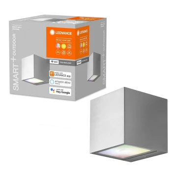 Ledvance - LED RGBW Reguliuojamas sieninis lauko šviestuvas BRICK LED/14W/230V Wi-Fi IP44
