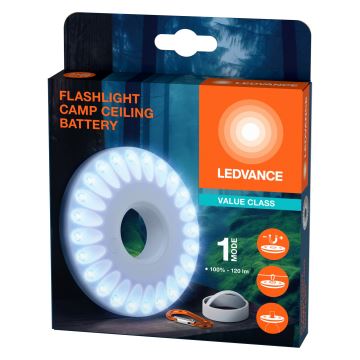 Ledvance - LED šviestuvas FLASHLIGHT CAMP LED/1,2W/3xAAA