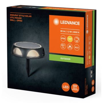 Ledvance - LED Pritemdoma saulės energijos lempa ENDURA STYLE SOLAR LED/1,2W/3,7V IP65