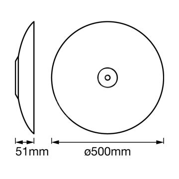 Ledvance - Lubinis šviestuvas SMART+ TIBEA 1xE27/40W/230V