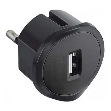 Legrand 50681 - USB lizdo adapteris 230V/1,5A juodas