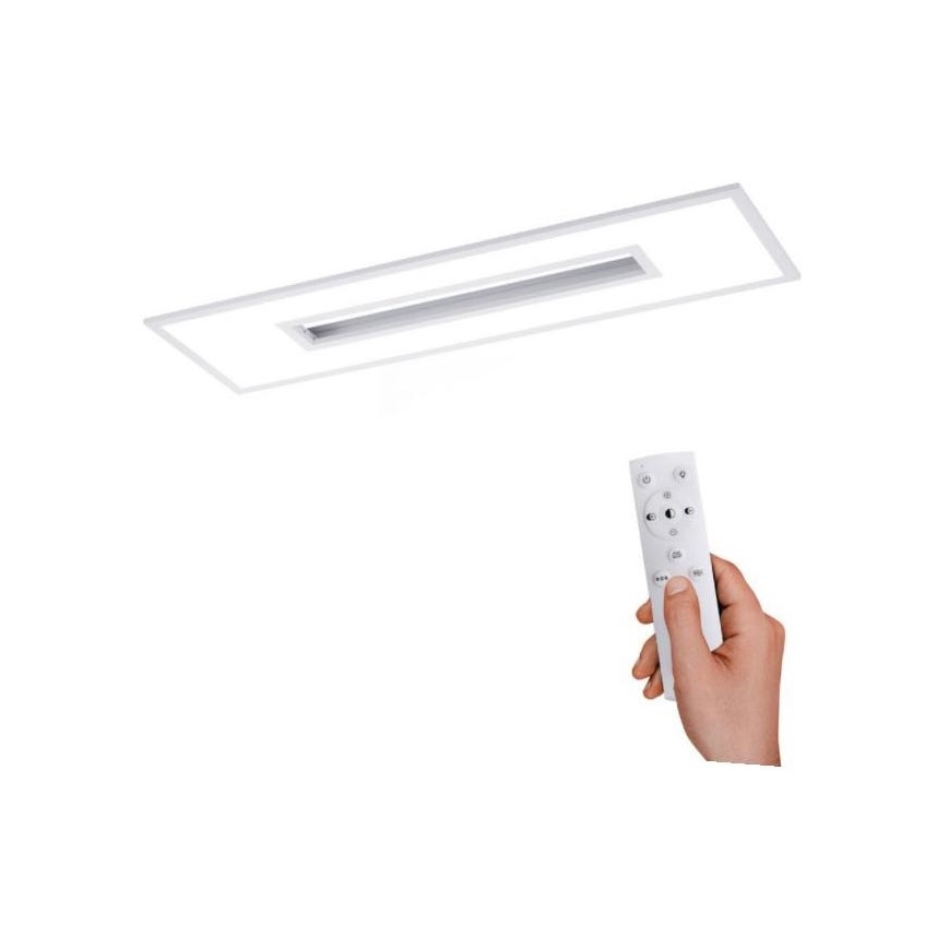 Leuchten Direkt 11646-16 - LED RGB Reguliuojamas lubinis šviestuvas RECESS 1xLED/41W/230V + 1xLED/7,5W + valdymo pultas