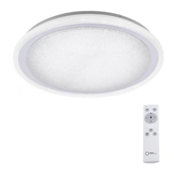 Leuchten Direkt 14336-17-LED Reguliuojamas lubinis šviestuvas MEDINA LED/40W/230V 3000-5000K + valdymo pultas