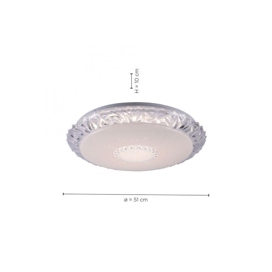 Leuchten Direkt 14377-00- LED RGB Reguliuojamas šviestuvas LUCCA LED/36W/230V + VP