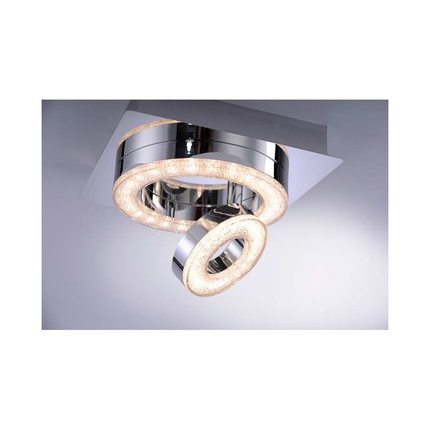 Leuchten Direkt 14520-17 - LED Lubinis šviestuvas TIM LED/2,8W/230V + LED/3,1W