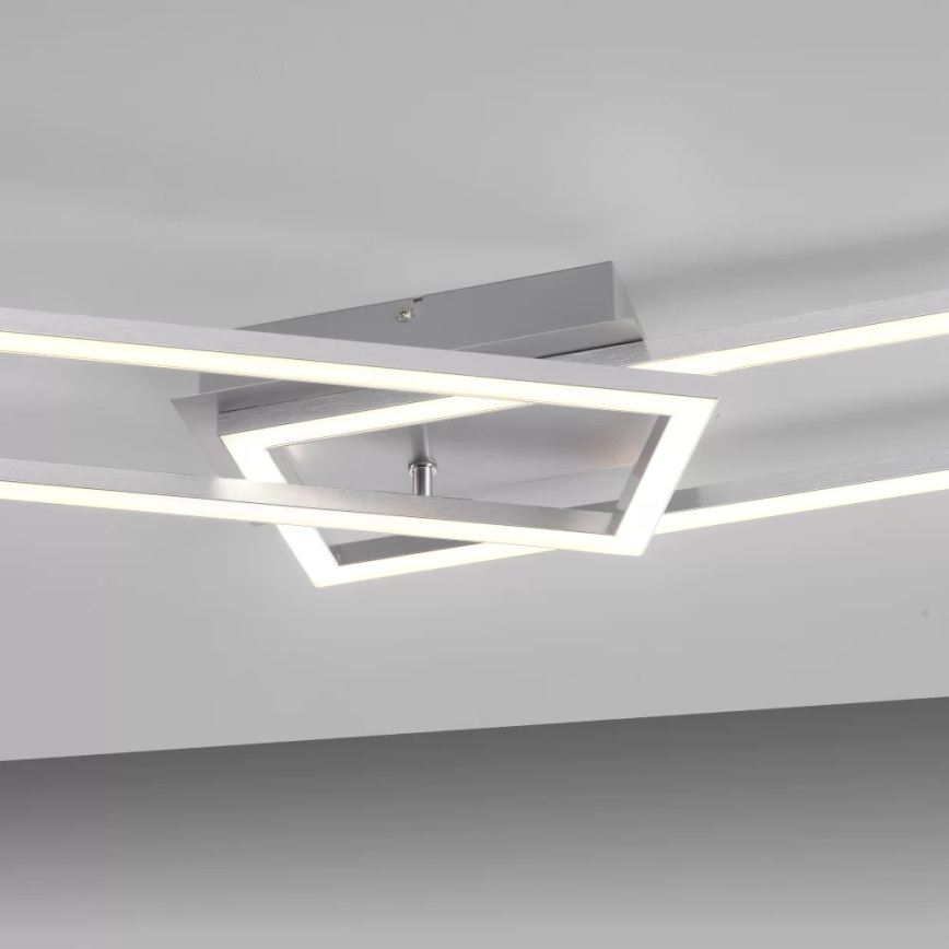 Leuchten Direkt 14691-55 - LED Reguliuojamas ant pagrindo montuojamas sietynas  IVEN 2xLED/18W/230V