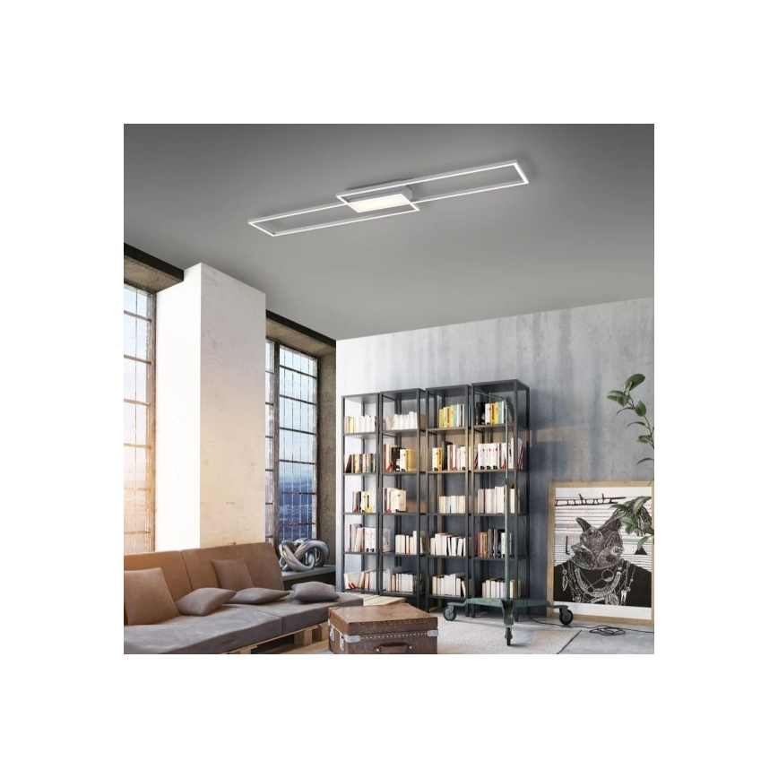 Leuchten Direkt 14711-55 - LED Reguliuojamas lubinis šviestuvas ASMIN LED/42W/230V 3000-5000K + valdymo pultas