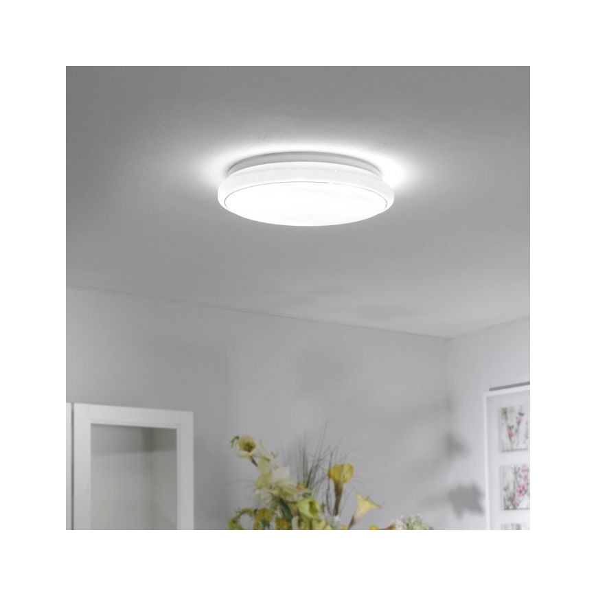 Leuchten Direkt 14744-16 - LED RGB Reguliuojamas lubinis šviestuvas JUPI LOLASMART LED/32W/230V + valdymo pultas