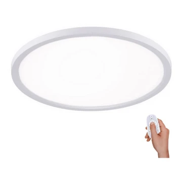 Leuchten Direkt 15571-16 - LED Reguliuojamas lubinis šviestuvas FLAT LED/23,5W/230V 2700-5000K + valdymo pultas