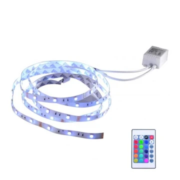 Leuchten Direkt 81209-70- LED RGB Reguliuojama juosta TEANIA 3m 16,2W/12/230V + valdymo pultas